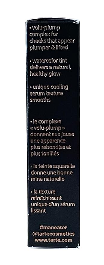 tarte maneater blush & glow cheek plump (strawberry, 0.27 Fl Oz