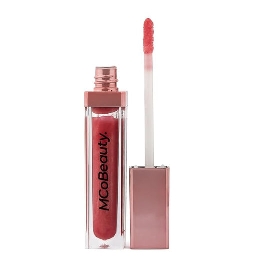 MCoBeauty LipLights Shine Gloss, Berry Pink, High Shine LipLights