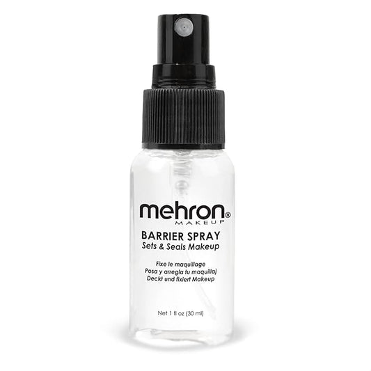 Mehron Makeup Barrier Spray | Setting Spray for oz () 29 ml