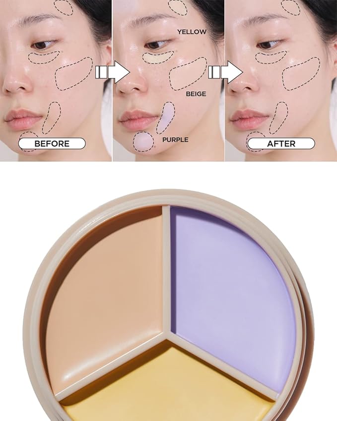 THESAEM Cover Perfection Triple Pot Concealer 04 Tone Skin Tone