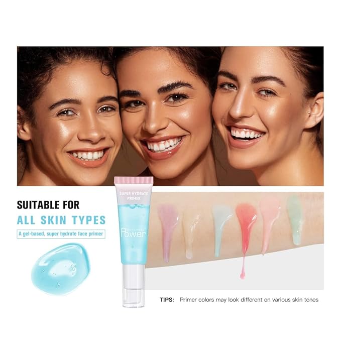 Super Hydrate Primer - Translucent Gel Formula for (04 grape)