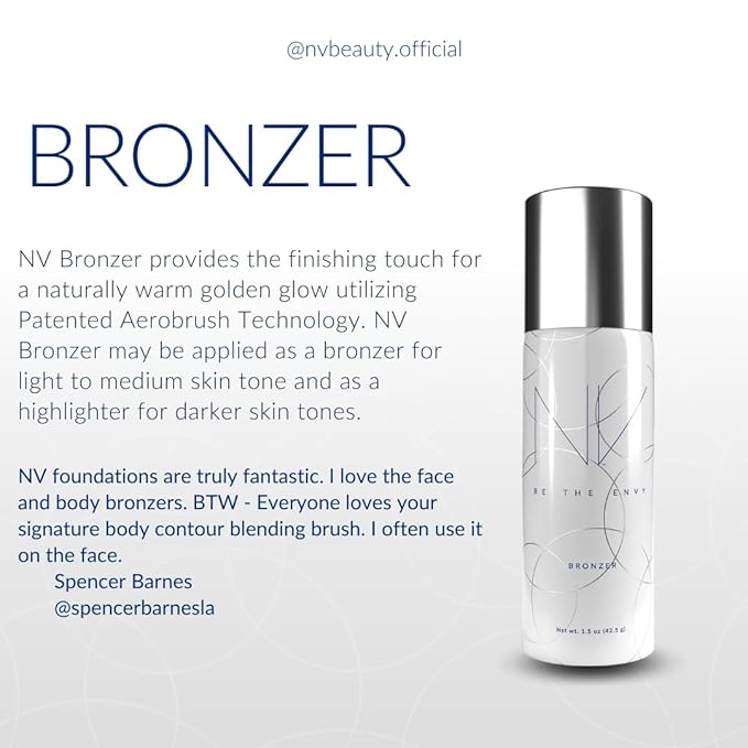 NV Perfecting Fine Mist Bronzer Buildable Coverage Professional