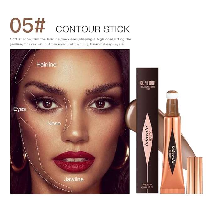 Liquid Contour Beauty Stick, Contour Stick, Bronzer Stick,Multi-Function