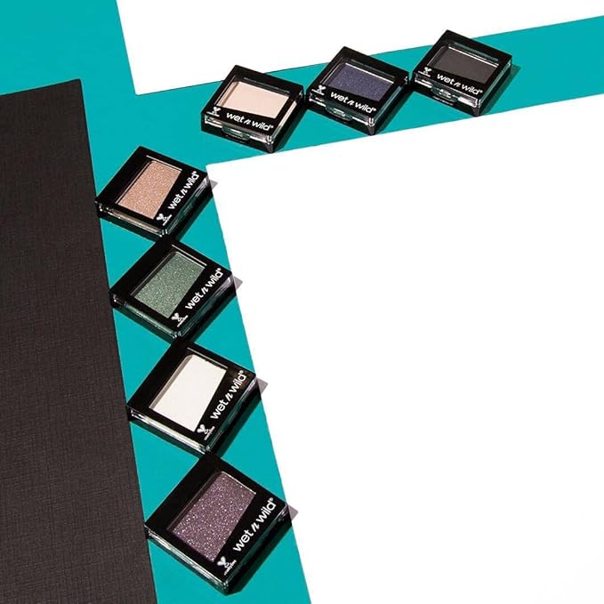 wet n wild Color Icon Satin Eyeshadow Single | High Pigment Long Lasting | Envy (Pack of 2)