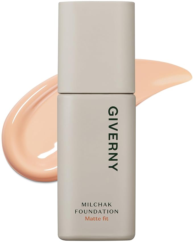 GIVERNY Milchak Matt Fit Foundation #ight beige - 1.01 fl.oz. 21 L