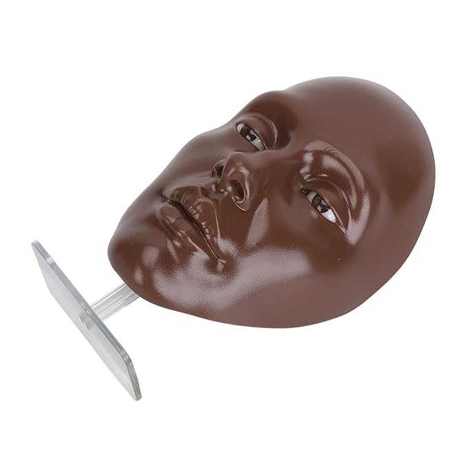 Silicone Full Face Mannequin, Makeup Mannequin 20ml