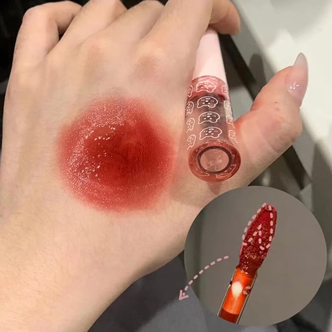 KWOLYKIM Glass Water Lifter Gloss, Hydrating Plumping Gloss Glass