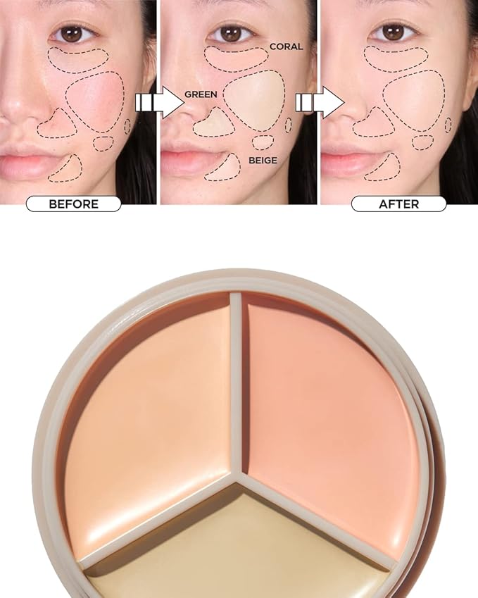 THESAEM Cover Perfection Triple Pot Concealer 03 Correct Skin Tone