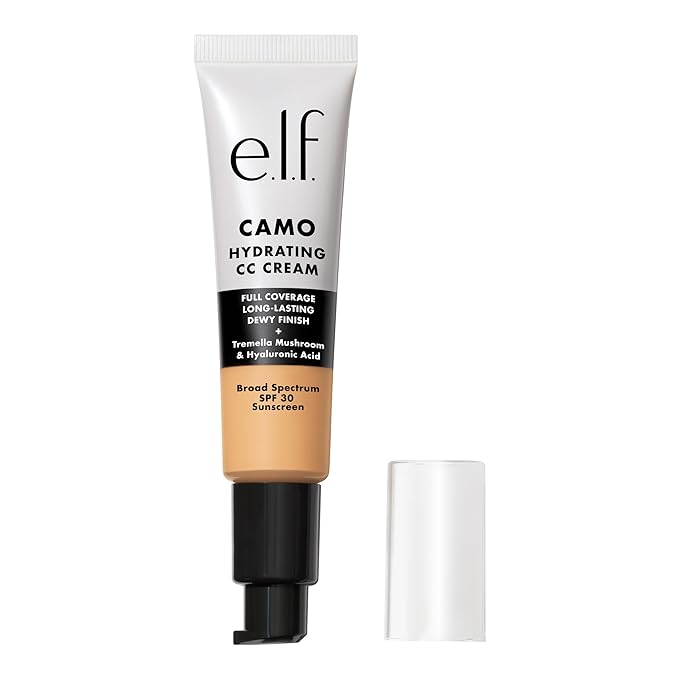 e.l.f. Hydrating Camo CC Cream, SPF 30, Color 280 N