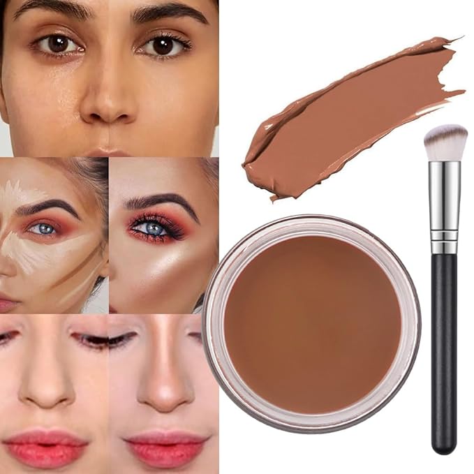 Kaely Pot Concealer Full Coverage Set,under Eye Brightener ojeras 07