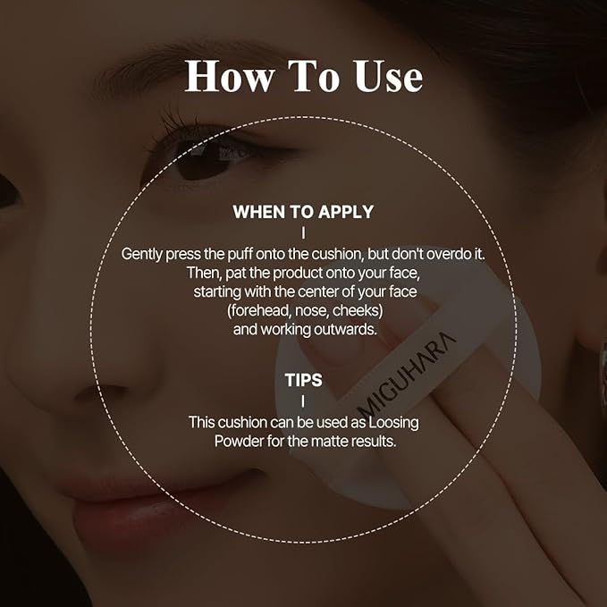 LOVE Vegan No-Sebum Cushion | K-Beauty No Sebum (/0.52 oz.) 15g