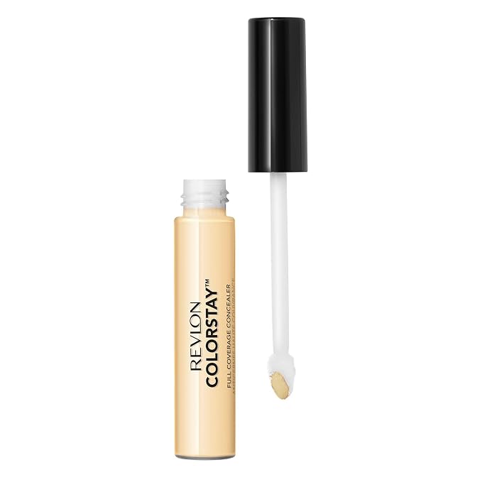 Revlon ColorStay Concealer, Longwearing Full Coverage Color Correcting Makeup, 001 Banana, 0.21 oz