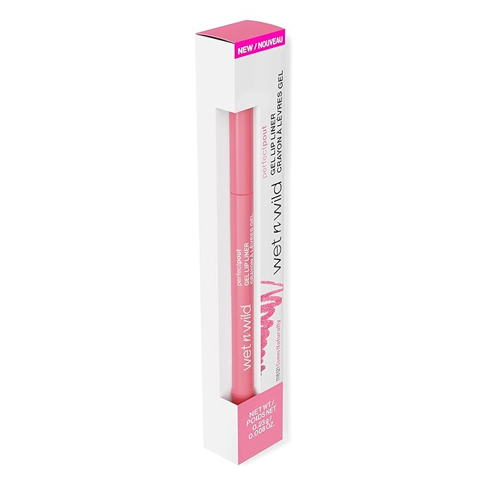 wet n wild Perfect Pout Gel Lip Liner, Rich Creamy Long Lasting Color, Well-Defined and Flawless Application, Vegan & Cruelty-Free -Comes Naurally