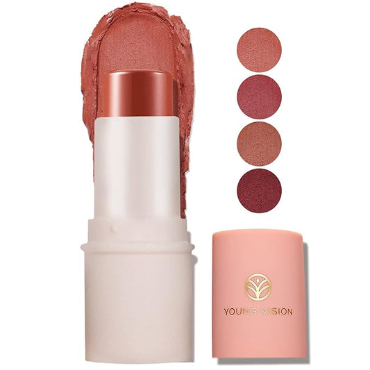 YOUNG VISION Stick Blush for Face Makeup, Cream Blush, 8054-01.…