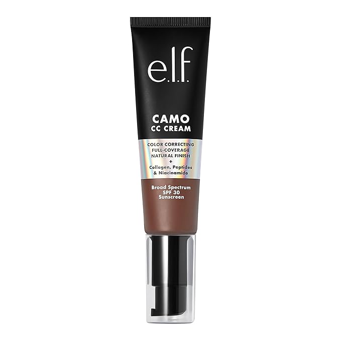 e.l.f. Camo CC Cream, Color Correcting Medium-To-Full Coverage W, (30g) 1.05 Oz