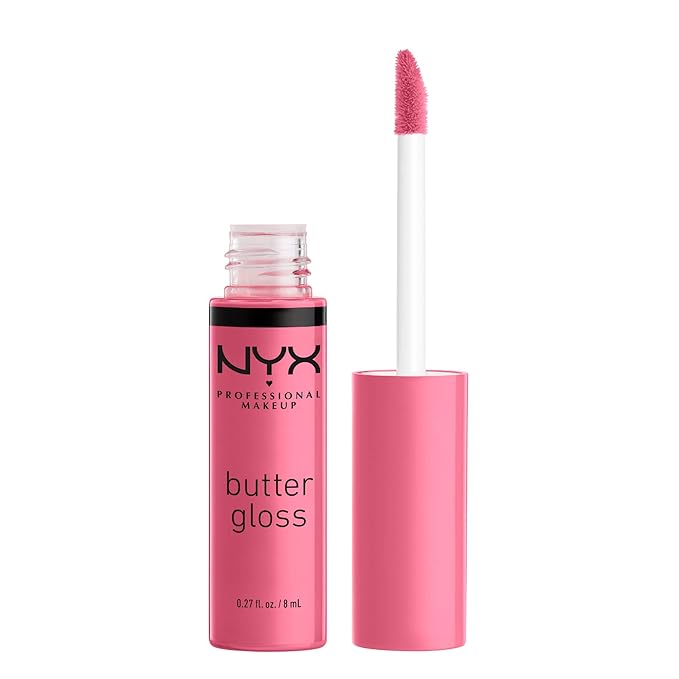 NYX PROFESSIONAL MAKEUP Butter Gloss, Non-Sticky Lip Gloss - Vanilla Cream Pie (Mauve)