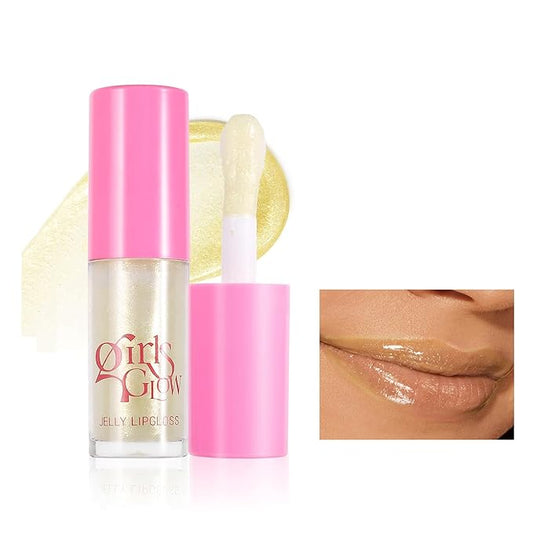 Jelly Lipstick Hydrating Lip Glow Oil, Plumps Moisturizing Hydrating