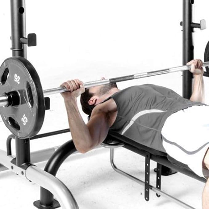 Marcy Multipurpose Utility Weight Bench – Adjustable Backrest Positions SB-10900 Black 9.25 x 17.50 x 42.00"