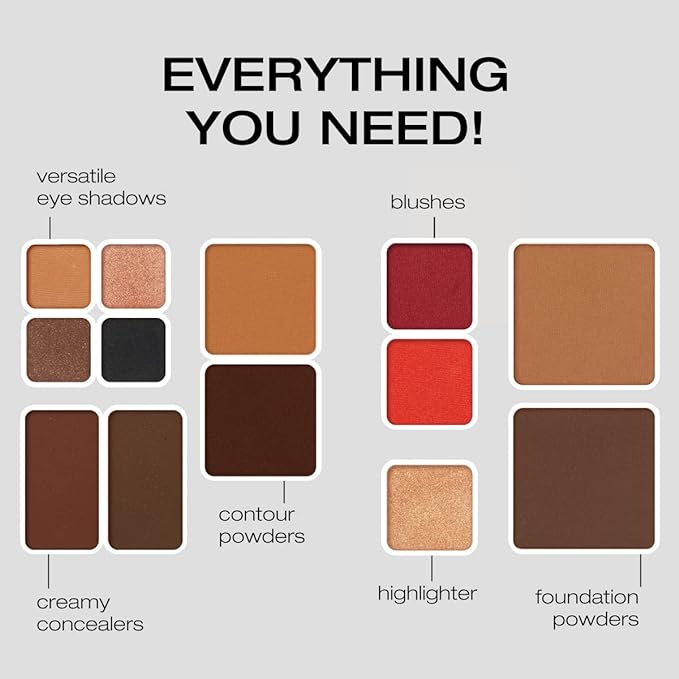 Woosh Beauty, Fold Out Face Original Makeup Palette,