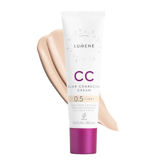 Lumene Color Correcting CC Cream - Lightweight Foundation 1 fl oz