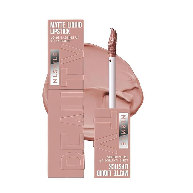 Lip Gloss, Lip Stain Finish Long Lasting Water Resistant, Lipgloss Perfect for Daily Wear & All Ages, Lipstick Vegan Ultra Smooth Formula, Matte Lip Gloss #nude