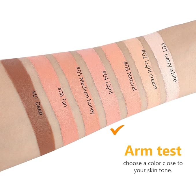 Kaely Pot Concealer Full Coverage Set,under Eye Brightener ojeras 04