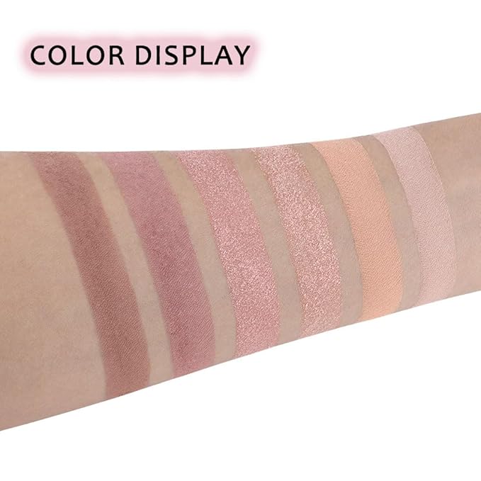 6 Colors Nude Champagne Gold Matte Shimmer Eyeshadow