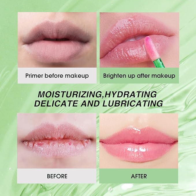2 Pcs Aloe Vera Color Changing Lipstick Lip Changing