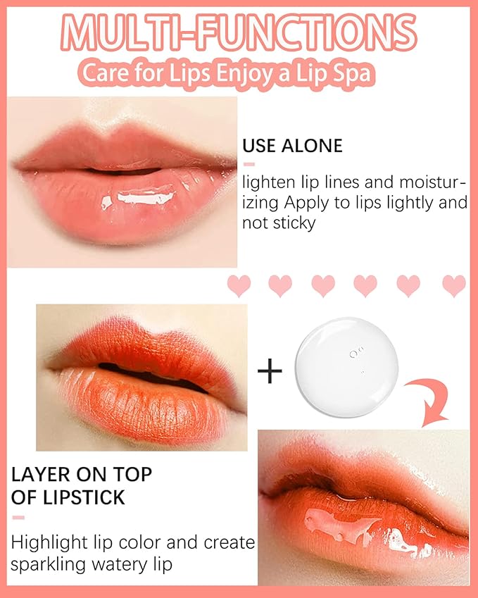 Plumping Lip Glow Oil, Hydrating Tinted