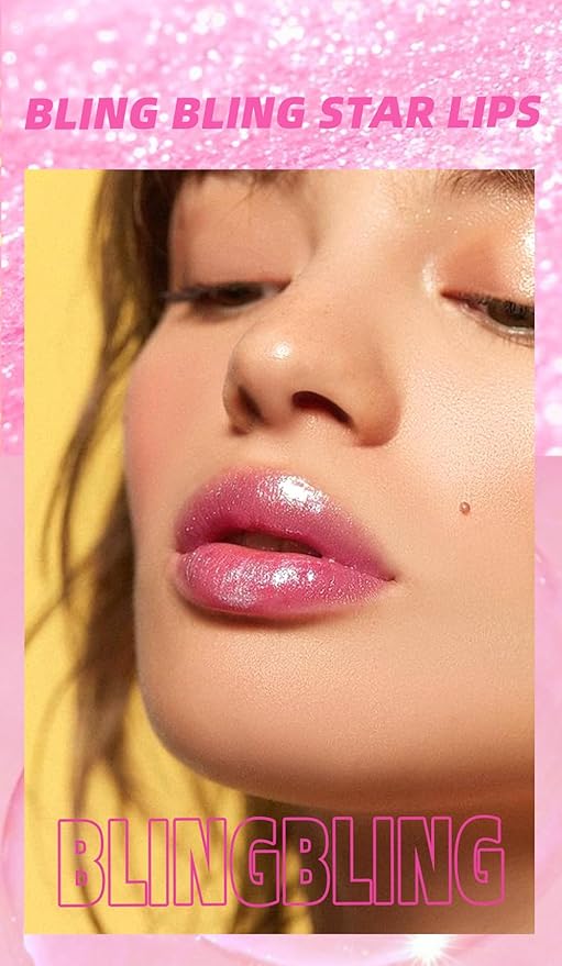 2PCS Cosmetics Color Changing Lip Oil V2, Magic Color Changing Lip Oil Cosmetics, Plumping Lip Oil Moisturizing Lip Gloss, Long Lasting Lip Glow Oil Non-sticky Warm Change Glitter Lip Tint (Pack of 2)