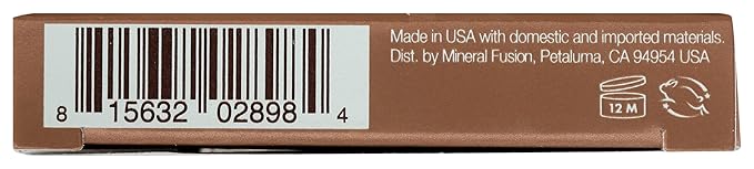 Mineral Fusion Pressed Powder Foundation, Deep 6 - Hypoallergenic, Cruelty-Free, 0.32 Oz