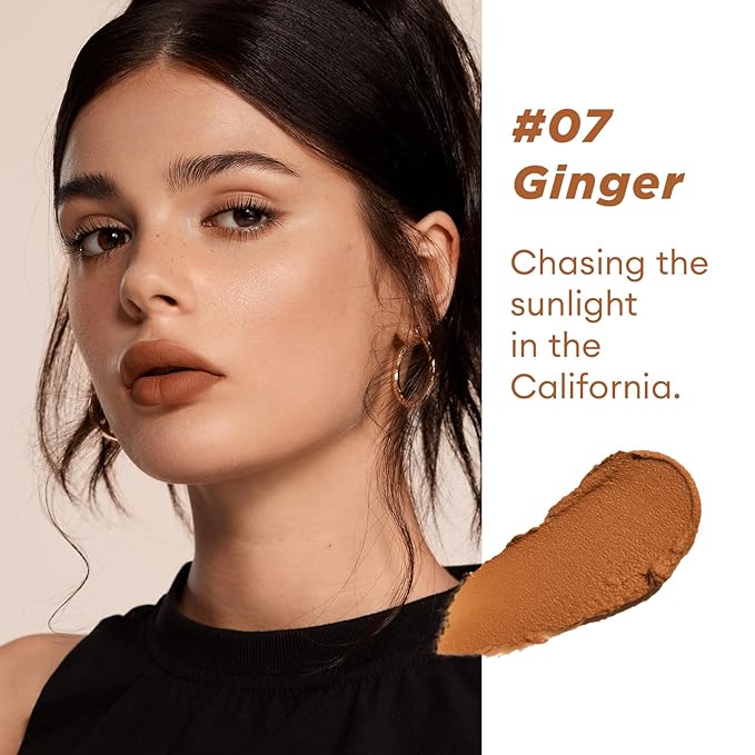 ITY Velvet Matte Finish Lip Stain-Mousse Textured Lip Orange