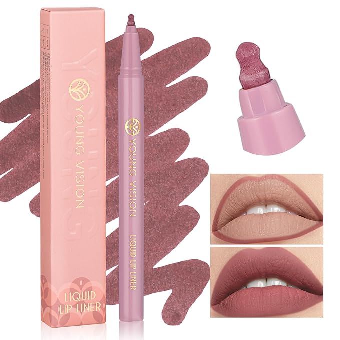 YOUNG VISION Gourd-Shaped Precision Liquid Lipstick & Lipliner YOUNG