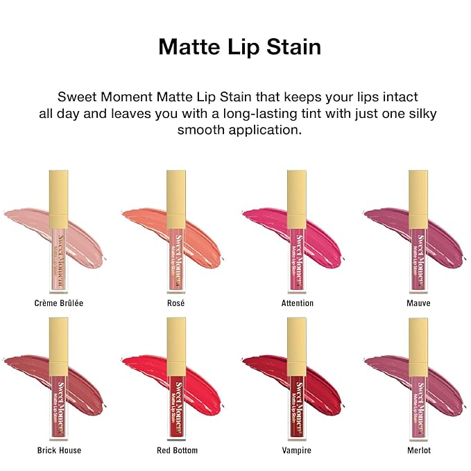 Sistar Sweet Moments Matte Lip Stain Long-Lasting Matte Long-Lasting