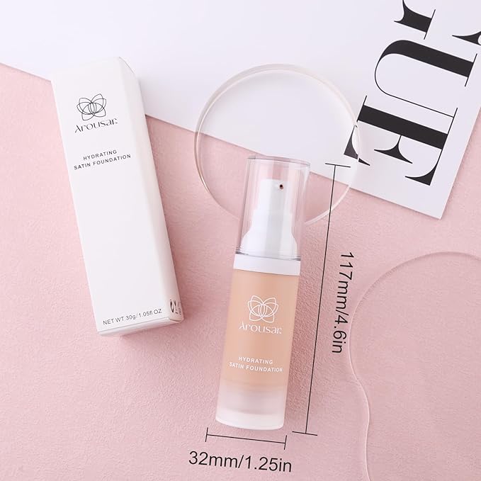 Liquid Foundation Makeup, Improves Uneven Skin Tone, Lightweight 2# LIGHT