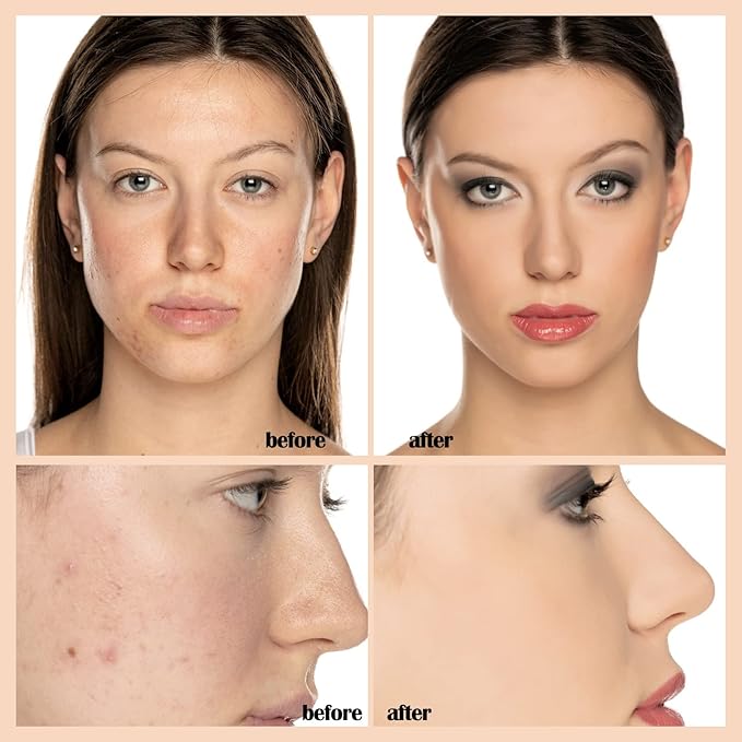 PHOERA Foundation Makeup Naturally Liquid Foundation Full Coverage