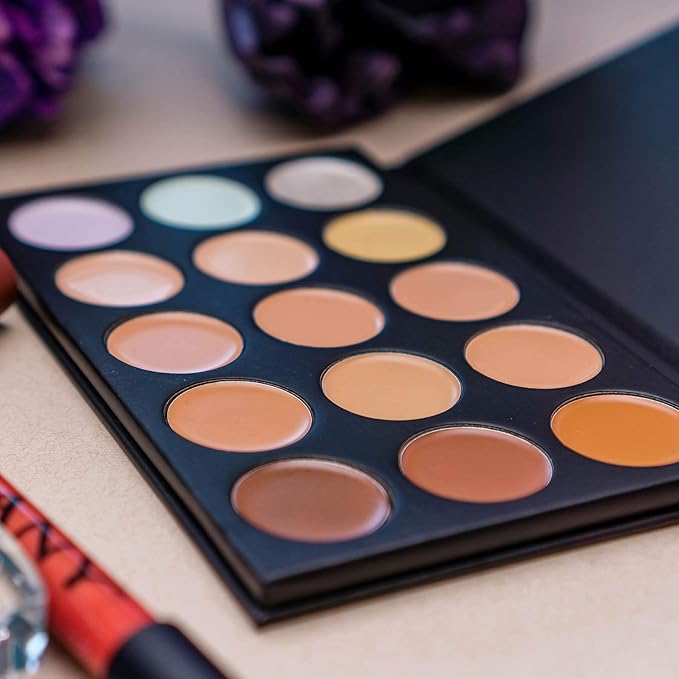 SHANY Cream Concealer/Camouflage Color Correcting Palette - Layer