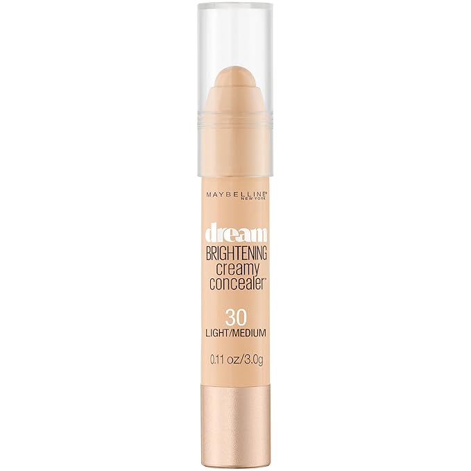 Maybelline Dream Brightening Creamy Concealer, Light/Medium, 0.11 oz. 0.11 oz