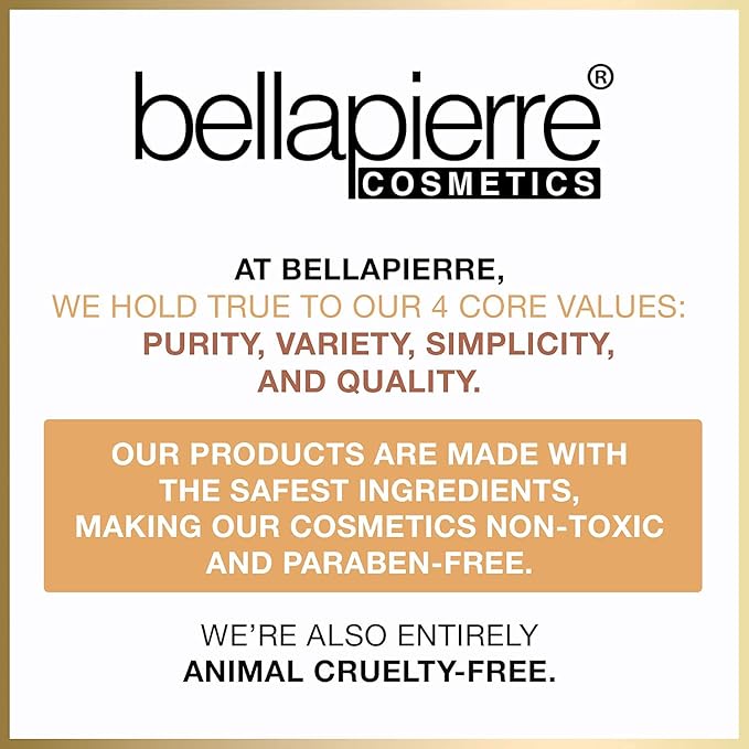 bellapierre Compact Mineral Foundation SPF 15 | Vegan - Maple 35 Oz
