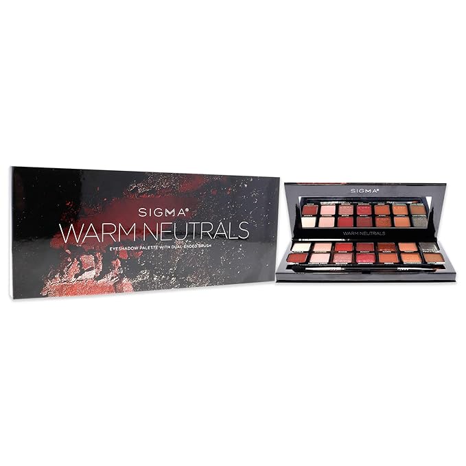 Sigma Beauty Warm Neutrals Eyeshadow Palette - 14