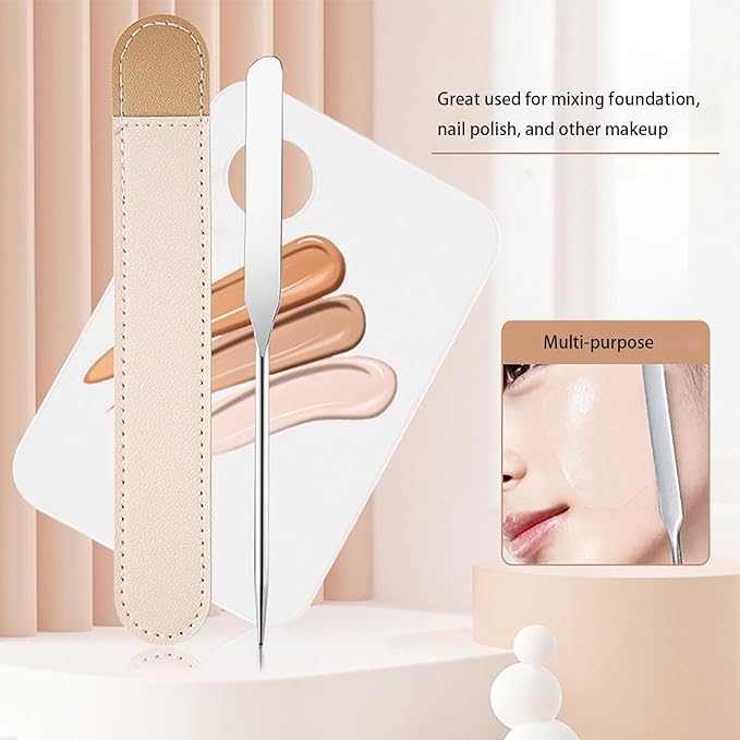 Makeup Spatula Set Stainless Steel, Make Up Tools
