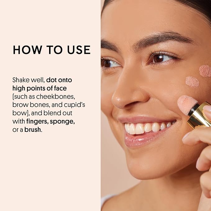 Winky Lux Cheeky Rose Liquid Highlighter, Gel Cream