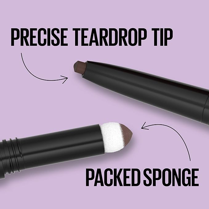 Maybelline New York Maybelline Express Brow 2-in-1 Pencil and Powder, Light Blonde, 0.02 Fl. Ounce, 248 Light Blonde, 0.02 fluid_ounces (Pack of 2)