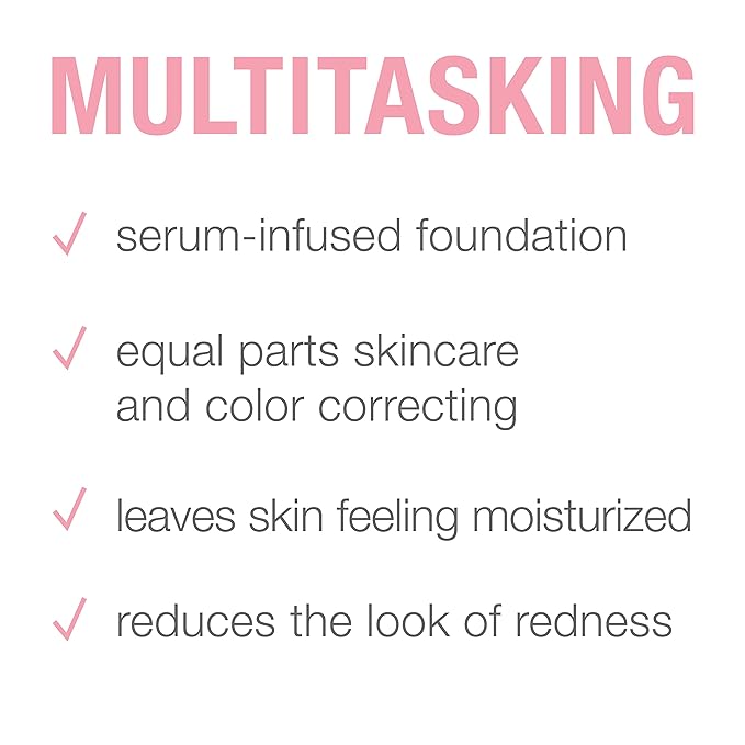 Neutrogena Healthy Skin Sensitive Skin Serum Foundation with Deep 02, 1 oz