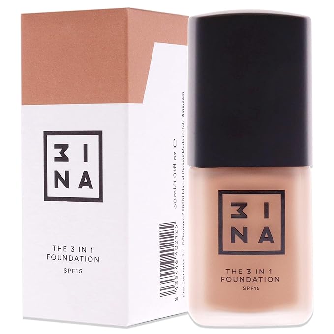 3INA The 3-In-1 Foundation 205 - Vegan Formul 01 Oz