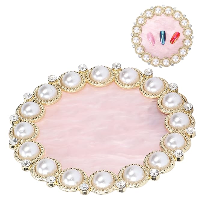 Resin Stone Nail Art Palette, Nail Art Display