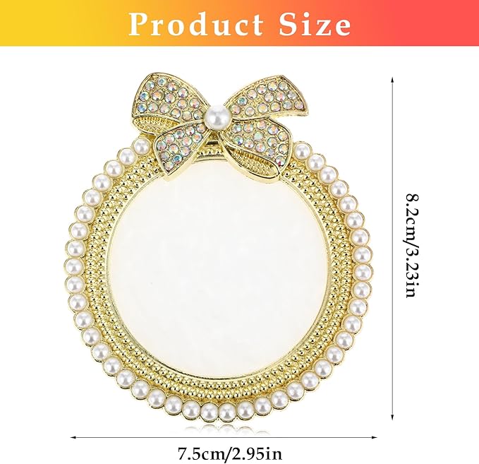 Resin Nail Art Palette Gold Edge Nail Holder