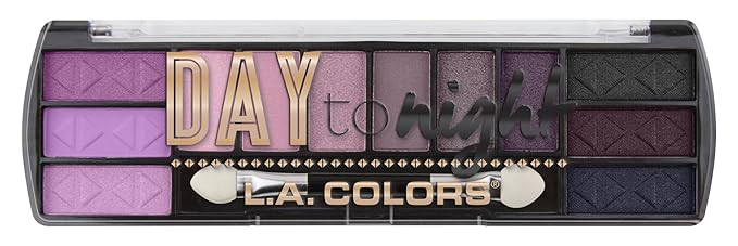 L.A. COLORS Day to Night 12 Color Eyeshadow, Daybreak CES429