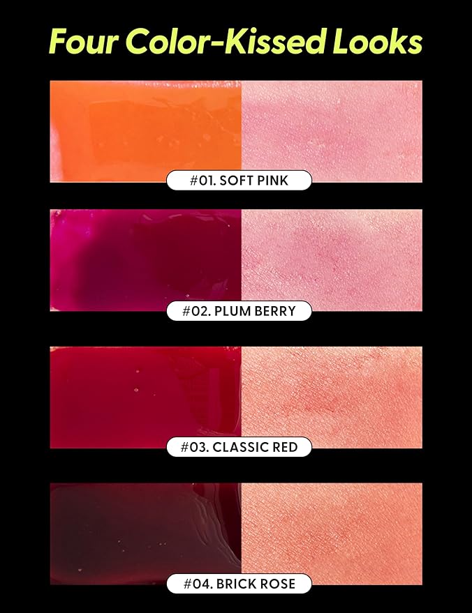 LIP My Tint Pack - Korean Lip Stain Peel Off Pack | Kiss-Proof Korean Lip Tint Long Lasting Lip Stain Marker | Waterproof Lip Stain Peel Off Lipstick (01. Soft Pink, 0.50 Fl Oz)