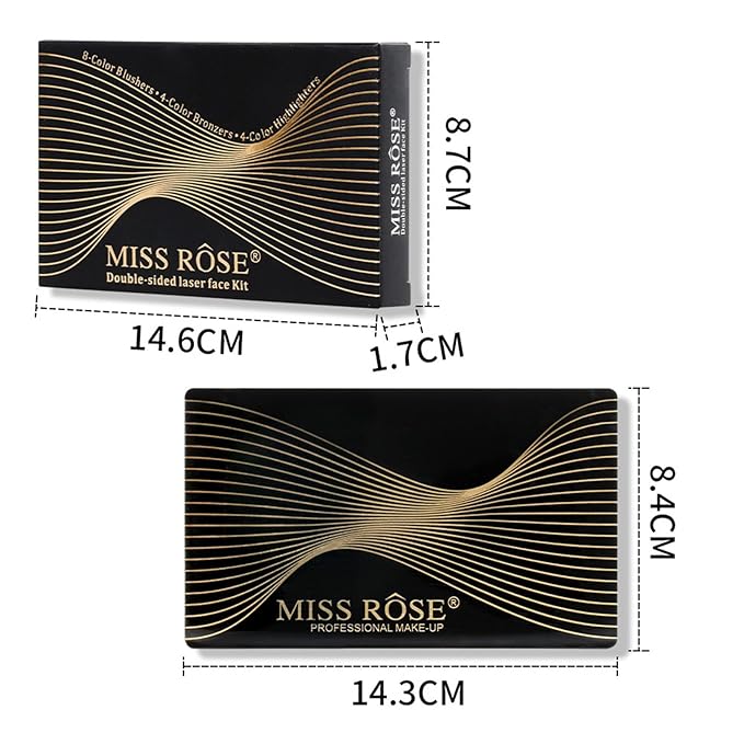 16 Colors Blush Contour Highlighter Makeup Palette